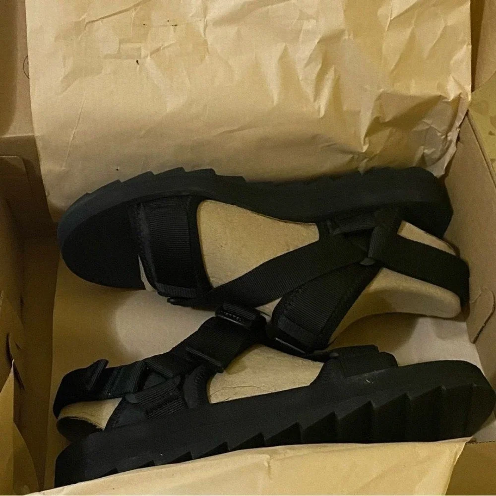 Merrell‎ New Mens Size 12 Alpine Strap 1TRLs Outdoor Sandals Black